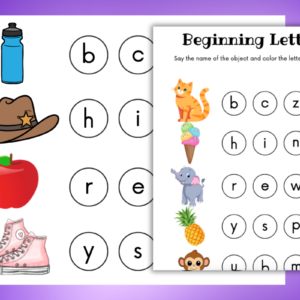 Beginning Letters