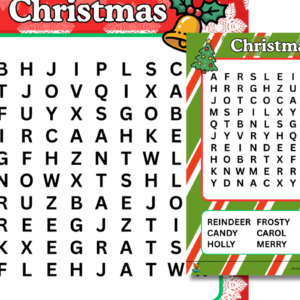 Christmas word Search