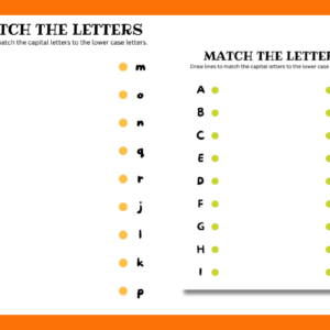 Match the letters
