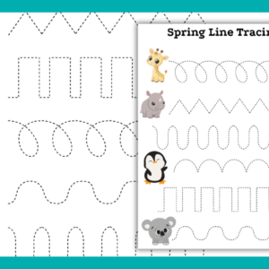 spring line tracing